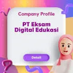 PT. Eksam Digital Edukasi company logo