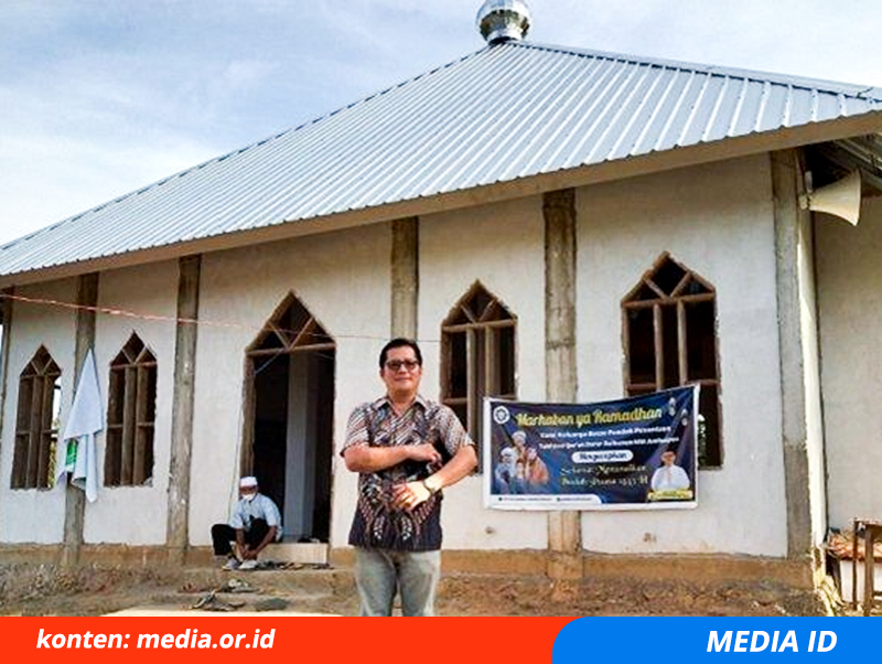 Pengusaha Non-muslim di Kendari Bangun Masjid di Konawe Selatan Sulawesi Tenggara