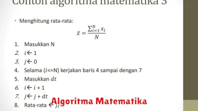 Algoritma Matematika