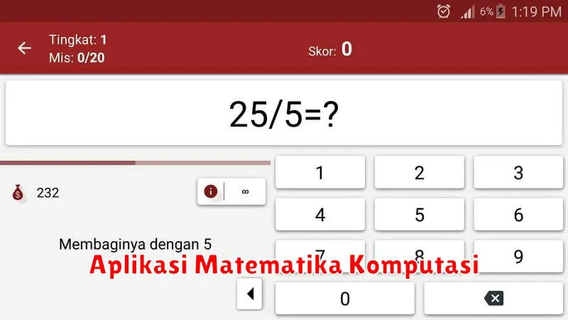 Aplikasi Matematika Komputasi