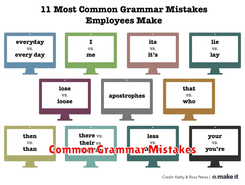 Common Grammar Mistakes