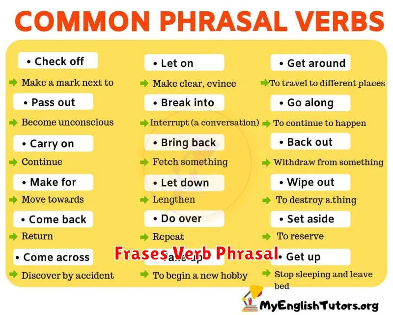 Frases Verb Phrasal