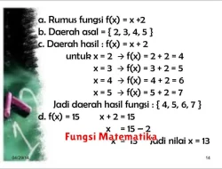 Mengenal Fungsi dalam Matematika: Konsep dan Penerapannya