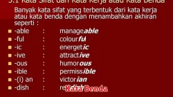 Penggunaan Kata Benda dalam Bahasa Indonesia