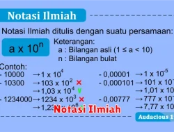 Pengertian Notasi Ilmiah dalam Matematika