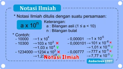 Notasi Ilmiah