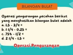 Operasi Pengurangan dalam Matematika: Konsep Dasar dan Penerapannya