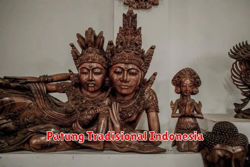 Patung Tradisional Indonesia