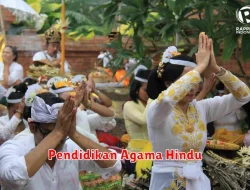 Nilai-Nilai Keagamaan dalam Pendidikan Agama Hindu