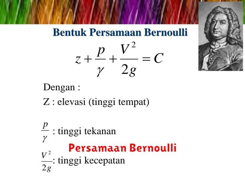 Persamaan Bernoulli