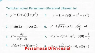 Persamaan Diferensial