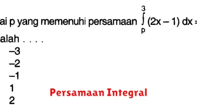 Persamaan Integral