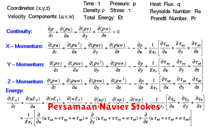 Persamaan Navier Stokes