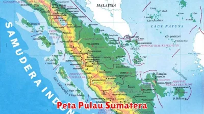 Peta Pulau Sumatera