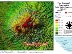 Peta Topografi dan Contohnya