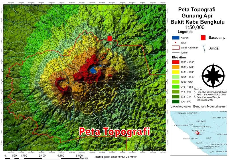 Peta Topografi