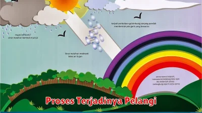 Proses Terjadinya Pelangi