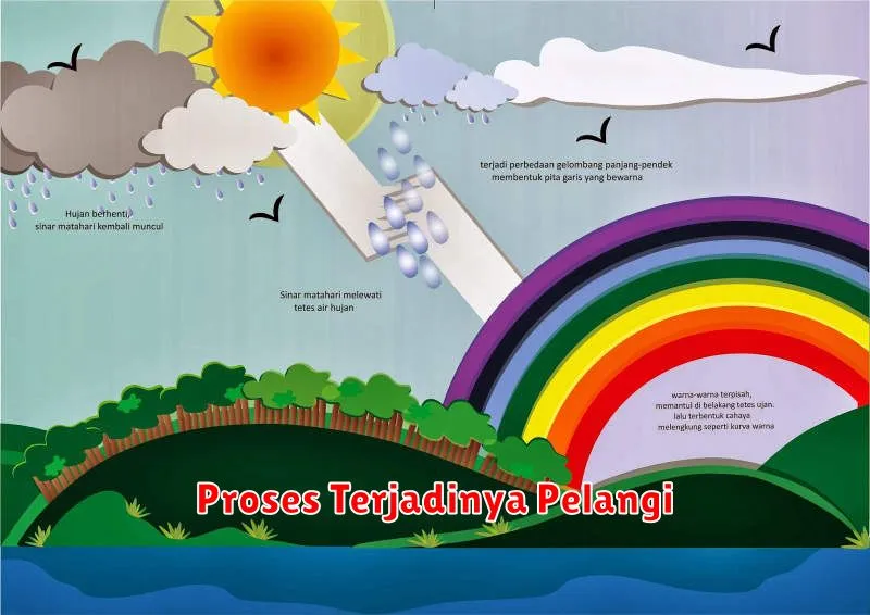 Proses Terjadinya Pelangi