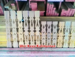 Seni Ukir Kayu di Pulau Kalimantan