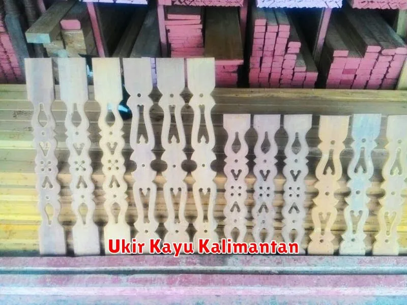 Ukir Kayu Kalimantan